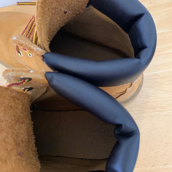 Timberland Premium 6-inch Waterproof Boots in Wheat Nubuck Size 7M - Picture 14 of 16